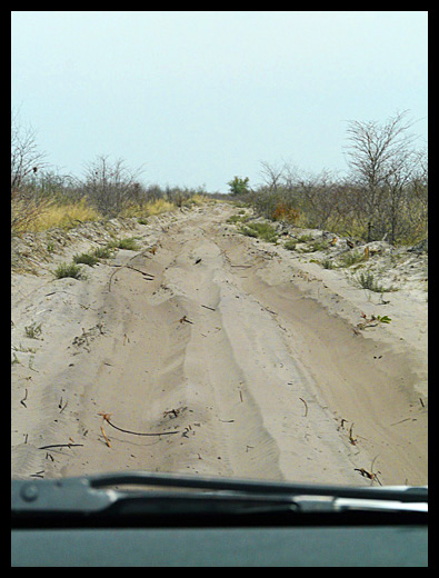 sandy road