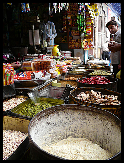 Bazar à Old Delhi