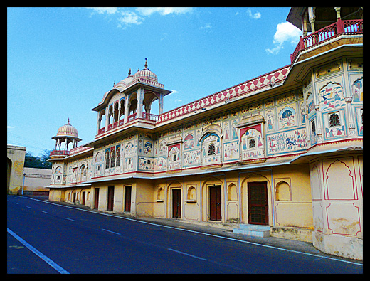 Facade de Sisodia Rani Ka Bagh