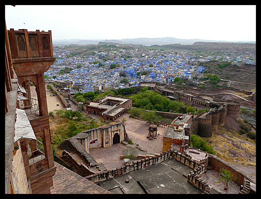 La ville bleu de Jodhpur