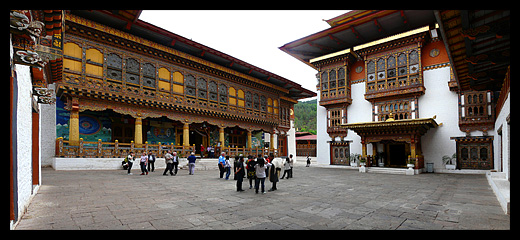 Temple du dzong de Punakha