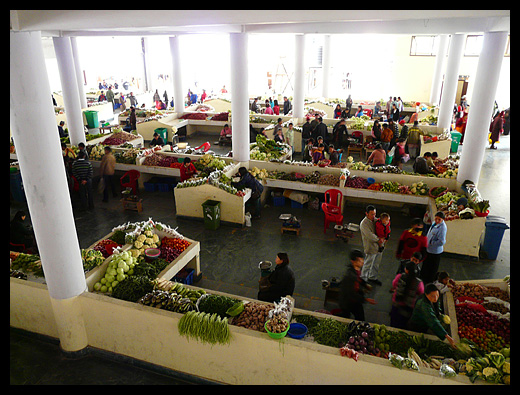 Marché de Thimphu