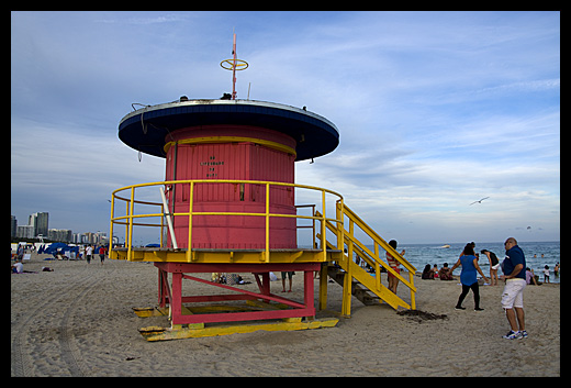 Cabane sauveteur Miami beach