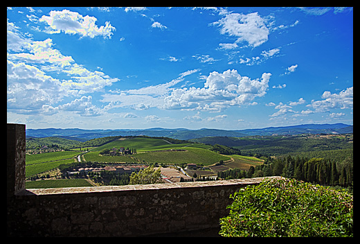 paysage du Chianti