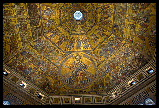 Plafond baptistere Florence