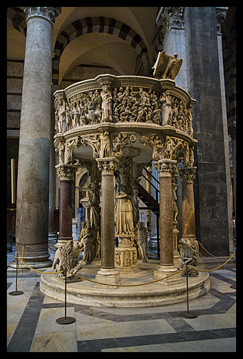 chaire de Giovanni Pisano
