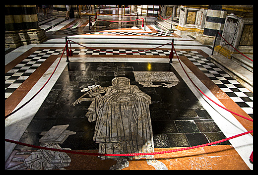 pavement cathedrale Sienne