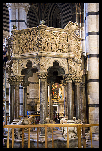 chaire cathedrale Sienne