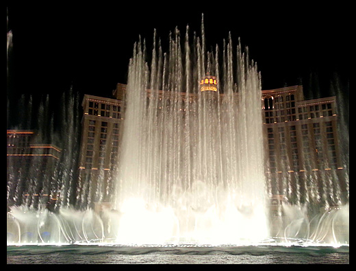Fontain show Bellagio