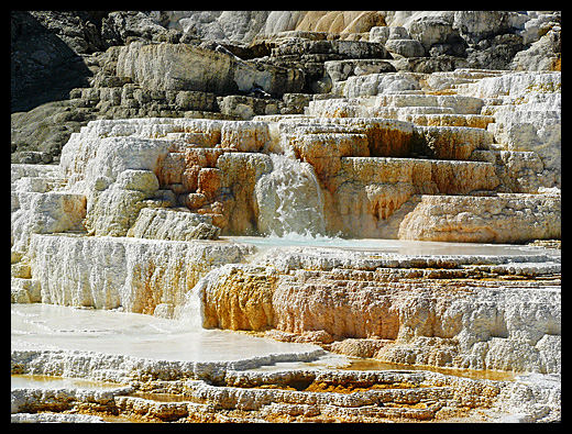 Mammoth hot springs